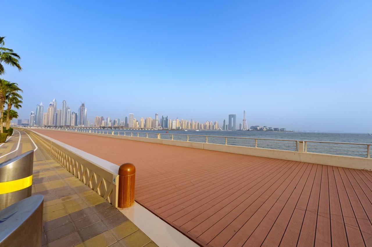 Maison Privee - Charming Apt With Sea View On The Palm Jumeirah Dubái Exterior foto
